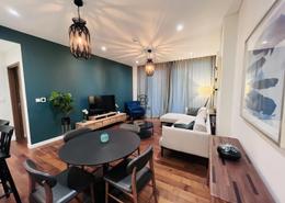 Living / Dining Room image for: Apartment - 1 bedroom - 2 bathrooms for rent in Building 9 - City Walk - Dubai, Image 1