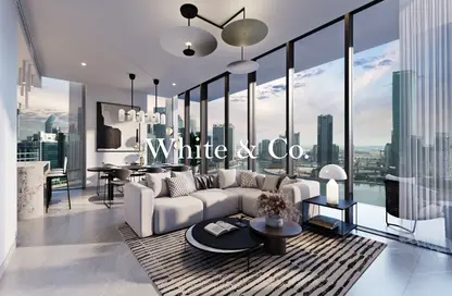 Apartment - Studio - 1 Bathroom for sale in Peninsula Four - Peninsula - Business Bay - Dubai