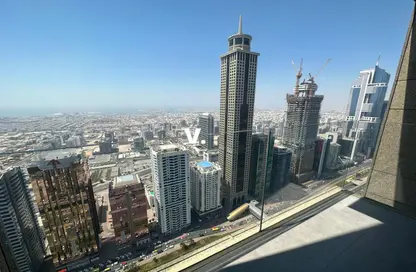 شقة - غرفة نوم - 2 حمامات للايجار في برج ميز - شارع الشيخ زايد - دبي