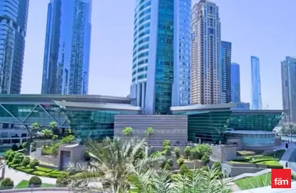 Office Space - Studio - 1 Bathroom for rent in Indigo Tower - JLT Cluster D - Jumeirah Lake Towers - Dubai
