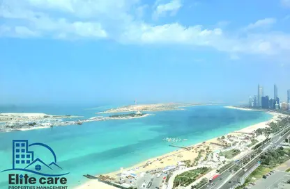 شقة - 2 غرف نوم - 3 حمامات للايجار في أبراج نيشن تاورز - شارع الكورنيش - أبوظبي