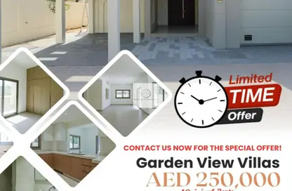 Villa - 3 Bedrooms - 4 Bathrooms for rent in Garden View Villas - Jebel Ali Village - Jebel Ali - Dubai