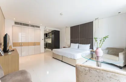 Apartment - Studio - 1 Bathroom for rent in DAMAC Maison Canal Views - Business Bay - Dubai