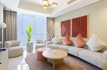 Apartment - 3 Bedrooms - 4 Bathrooms for rent in Leaf Tower - Tamouh - Al Reem Island - Abu Dhabi