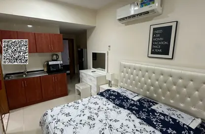 Apartment - Studio - 1 Bathroom for rent in Al Naemiya Tower 2 - Al Naemiya Towers - Al Nuaimiya - Ajman