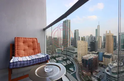 Apartment - 3 Bedrooms - 3 Bathrooms for rent in Marina Wharf 2 - Marina Wharf - Dubai Marina - Dubai