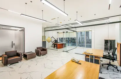 Office Space - Studio - 1 Bathroom for rent in The Burlington - Business Bay - Dubai