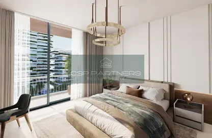 شقة - غرفة نوم - 2 حمامات للبيع في جومان 1 - شاطئ الراحة - أبوظبي