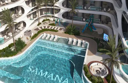 Apartment - Studio - 1 Bathroom for sale in Samana Boulevard Heights - Dubai Land - Dubai