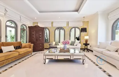 Villa - 5 Bedrooms - 7 Bathrooms for rent in Garden Homes Frond O - Garden Homes - Palm Jumeirah - Dubai