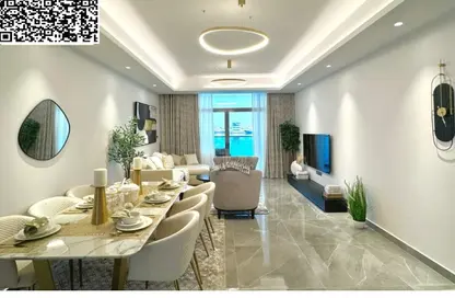 Apartment - 1 Bedroom - 2 Bathrooms for sale in Ajman Creek Towers - Al Rashidiya 1 - Al Rashidiya - Ajman