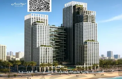 Apartment - 2 Bedrooms - 3 Bathrooms for sale in Ajman Corniche Residences - Ajman Corniche Road - Ajman