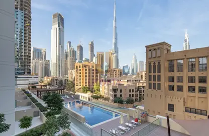 شقة - غرفة نوم - 2 حمامات للبيع في بلفيو برج 1 - أبراج بلفيو - دبي وسط المدينة - دبي