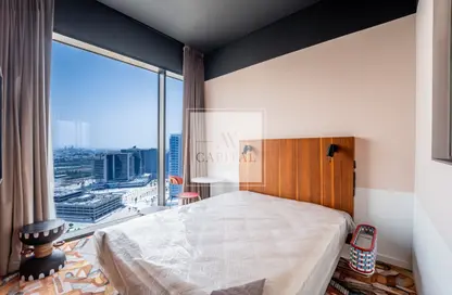 Apartment - Studio - 1 Bathroom for rent in Mama Shelter Residences - Business Bay - Dubai