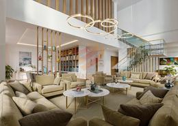 Duplex - 3 bedrooms - 5 bathrooms for sale in Yas Beach Residences - Yas Bay - Yas Island - Abu Dhabi Living Room image for: Duplex - 3 bedrooms - 5 bathrooms for sale in Yas Beach Residences - Yas Bay - Yas Island - Abu Dhabi, Image 1