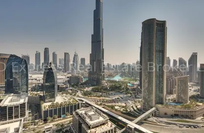 شقة - 3 غرف نوم - 4 حمامات للايجار في فندق العنوان- سكاي فيو 2 - أبراج العنوان سكاي فيو - دبي وسط المدينة - دبي