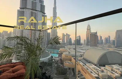 Apartment - 2 Bedrooms - 3 Bathrooms for rent in Boulevard Point - Downtown Dubai - Dubai