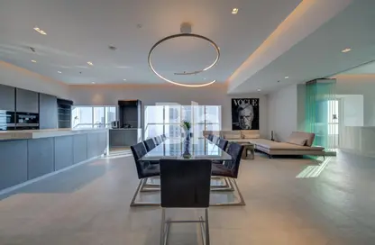 Penthouse - 4 Bedrooms - 5 Bathrooms for rent in Elite Residence - Dubai Marina - Dubai