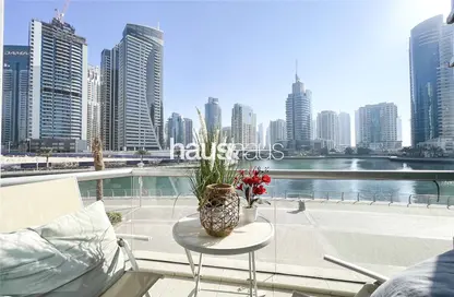 Apartment - 1 Bedroom - 2 Bathrooms for rent in Bonaire Tower - Park Island - Dubai Marina - Dubai
