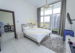 Room / Bedroom image for: Apartment - 1 bedroom - 2 bathrooms for rent in Glitz 3 - Glitz - Dubai Studio City - Dubai, Image 1