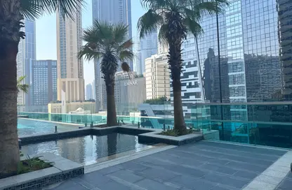 Apartment - Studio - 1 Bathroom for rent in Upper Crest - Downtown Dubai - Dubai