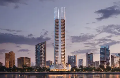 Apartment - 1 Bedroom - 1 Bathroom for sale in Binghatti Skyhall - Business Bay - Dubai