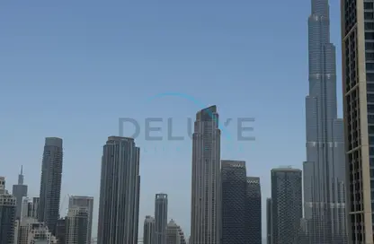 شقة - غرفة نوم - 2 حمامات للايجار في B برج فيوز - برج فيوز - دبي وسط المدينة - دبي