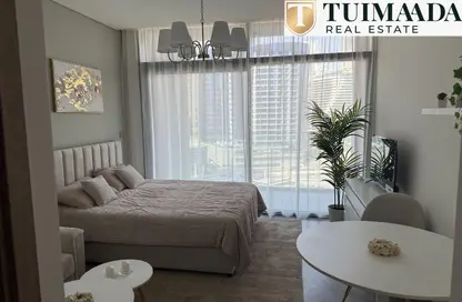 Apartment - Studio - 1 Bathroom for rent in Peninsula One - Peninsula - Business Bay - Dubai
