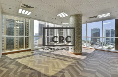 Office Space - Studio - 2 Bathrooms for rent in Kamala Tower - Al Khalidiya - Abu Dhabi