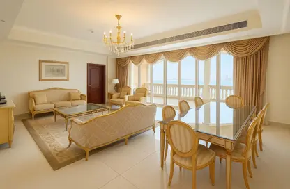 Apartment - 3 Bedrooms - 3 Bathrooms for rent in Kempinski Palm Residence - The Crescent - Palm Jumeirah - Dubai