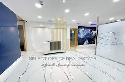Reception / Lobby image for: Office Space - Studio - 2 Bathrooms for rent in Al Khazna Tower - Al Najda Street - Abu Dhabi, Image 1