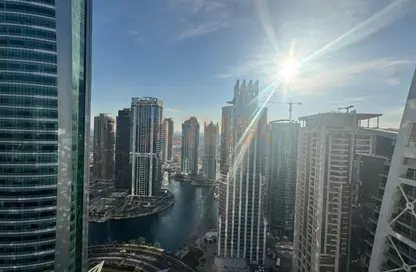 شقة - غرفة نوم - 1 حمام للايجار في ليك تيراس - (JLT) مجمع D - أبراج بحيرة الجميرا - دبي