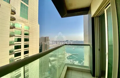 Balcony image for: Apartment - 1 Bedroom - 2 Bathrooms for rent in Al Maha Tower - Marina Square - Al Reem Island - Abu Dhabi, Image 1