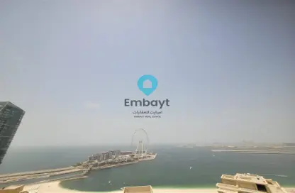 Water View image for: Apartment - 3 Bedrooms - 4 Bathrooms for rent in Amwaj 4 - Amwaj - Jumeirah Beach Residence - Dubai, Image 1