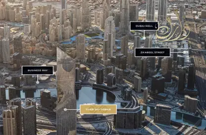 شقة - 2 غرف نوم - 3 حمامات للبيع في تايجرسكاي تاور - الخليج التجاري - دبي