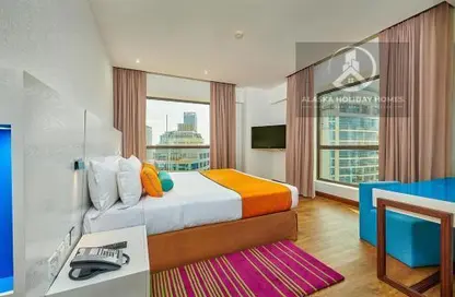 Apartment - 1 Bedroom - 1 Bathroom for rent in Ramada Hotel and Suites by Wyndham Dubai JBR - The Walk - Jumeirah Beach Residence - Dubai