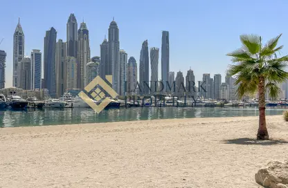 Apartment - 1 Bedroom - 1 Bathroom for rent in Palace Beach Residence - EMAAR Beachfront - Dubai Harbour - Dubai