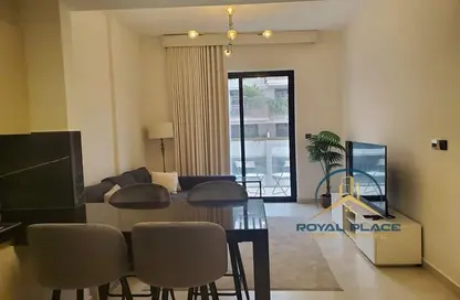 Living / Dining Room image for: Apartment - 1 Bedroom - 2 Bathrooms for rent in Binghatti Mirage - Jumeirah Village Circle - Dubai, Image 1