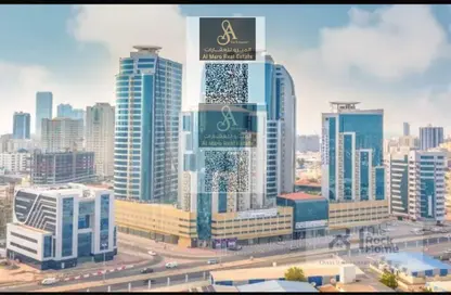 Apartment - 2 Bedrooms - 2 Bathrooms for rent in Orient Tower 1 - Orient Towers - Al Bustan - Ajman