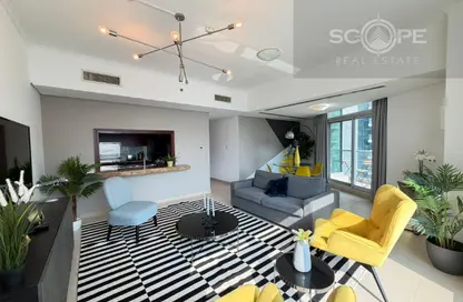 شقة - غرفة نوم - 2 حمامات للايجار في C برج فيوز - برج فيوز - دبي وسط المدينة - دبي