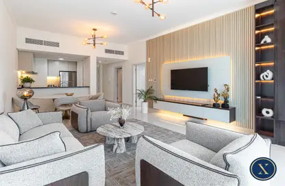 Apartment - 1 Bedroom - 2 Bathrooms for rent in Damac Heights - Dubai Marina - Dubai