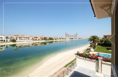 Villa - 4 Bedrooms - 6 Bathrooms for rent in Frond D - Garden Homes - Palm Jebel Ali - Dubai