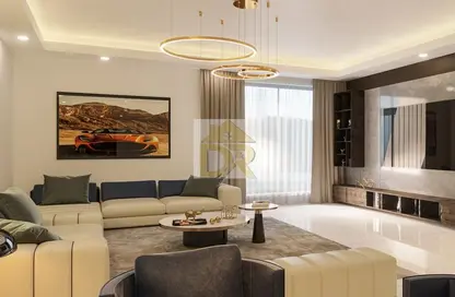 Living Room image for: Apartment - 2 Bedrooms - 2 Bathrooms for sale in Viewz 1 by Danube - Viewz by DANUBE - Jumeirah Lake Towers - Dubai, Image 1