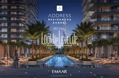 Apartment - 2 Bedrooms - 2 Bathrooms for sale in Address Residences Zabeel 2 - Zabeel 1 - Zabeel - Dubai