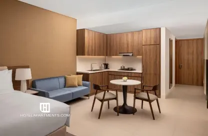 Hotel  and  Hotel Apartment - Studio - 1 Bathroom for rent in Business Bay - Dubai