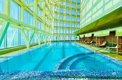 Apartment - 3 Bedrooms - 4 Bathrooms for rent in Landmark Tower - Corniche Road - Abu Dhabi