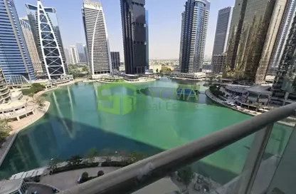 Apartment - Studio - 1 Bathroom for rent in Lake Terrace - JLT Cluster D - Jumeirah Lake Towers - Dubai