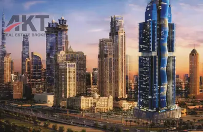 Apartment - 1 Bedroom - 2 Bathrooms for sale in Al Habtoor Tower - Al Habtoor City - Business Bay - Dubai