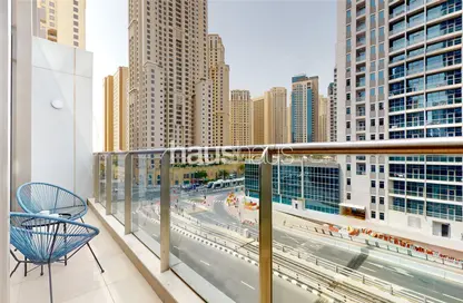 Apartment - 1 Bedroom - 2 Bathrooms for rent in Sparkle Tower 3 - Sparkle Towers - Dubai Marina - Dubai