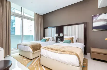 Room / Bedroom image for: Apartment - 2 Bedrooms - 3 Bathrooms for rent in Upper Crest - Downtown Dubai - Dubai, Image 1